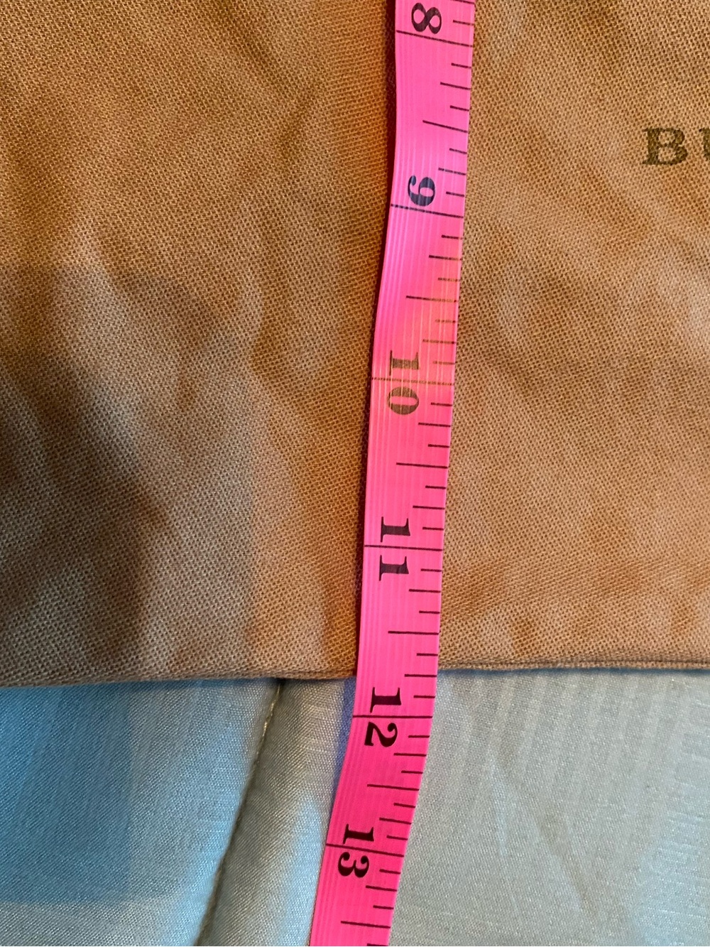 🌸 Burberry Dust bag - Wallet / Small Bag With  Drawstring - Picture 8 of 9